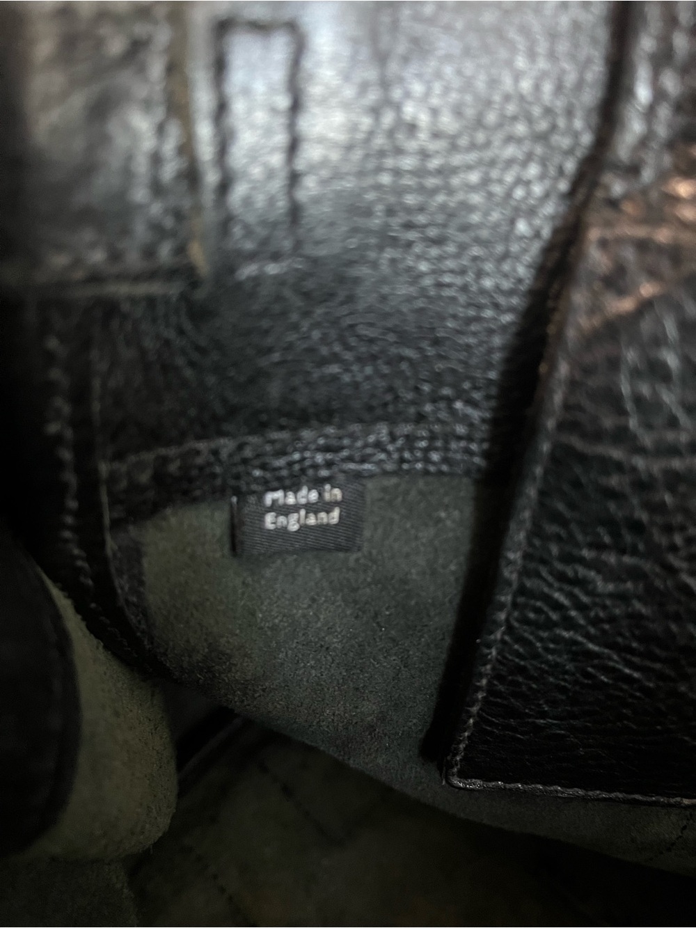 MULBERRY BLACK NVT LEATHER BAYSWATER - Picture 14 of 16